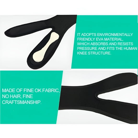 XIRQI Knee Brace Pain Relief by Meniscus Tear,MCL,Arthritis,ACL,Osgood Schlatter,Compression Patellar Tendon Support Strap for Working Out,Running,Weightlifting