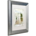 thumbnail image 2 of Trademark Fine Art "Summer Me IV" Canvas Art by Color Bakery White Matte, Silver Frame, 2 of 4