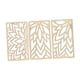thumbnail image 2 of Juego de 3 esculturas decorativas de pared de madera para interior, resistentes, coleccionables, para Flor, 2 of 9