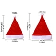 thumbnail image 5 of Gorros de Papá Noel personalizados para niños Gorros de Papá Noel personalizados para adultos Decoraciones navideñas 2024 Regalos de gorros navideños familiares Suministros para fiestas, 5 of 5