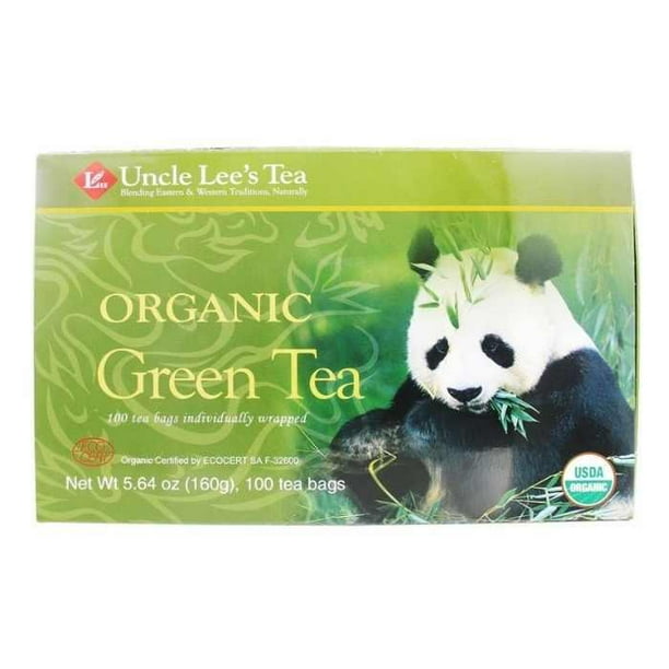 Uncle Lee's Tea Legends of China Green Tea, 100 Bags Multiple Flavours Walmart.ca