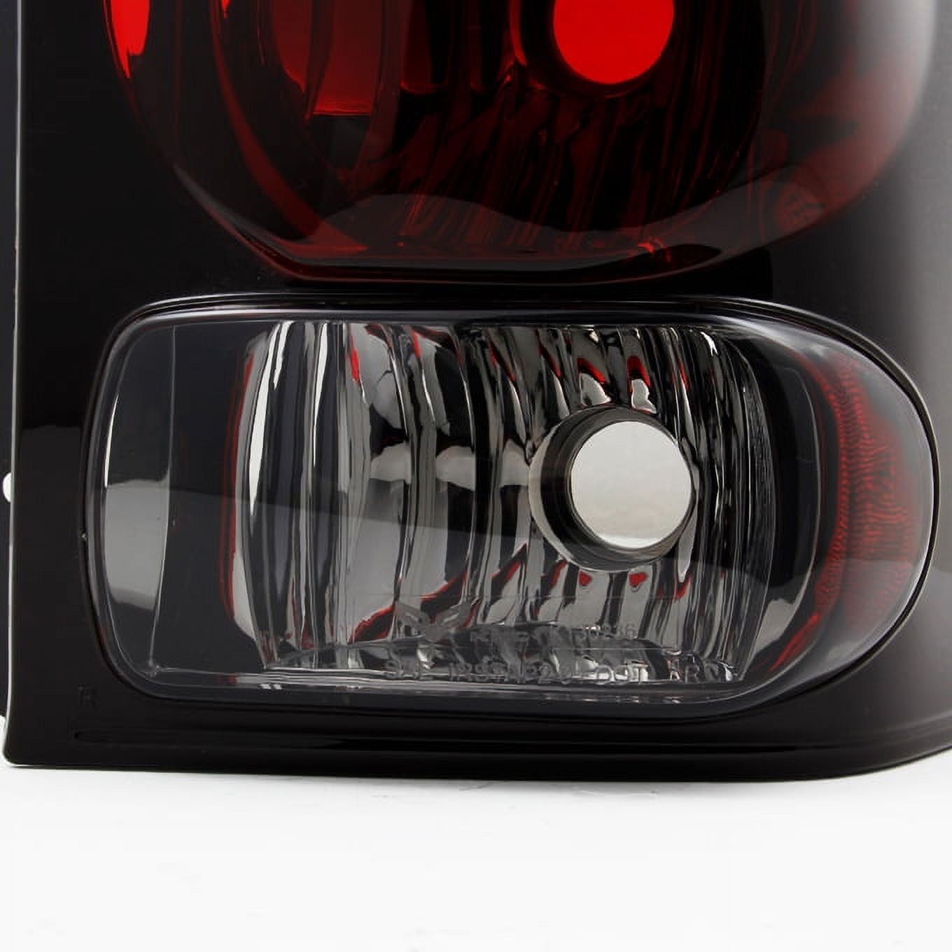 AKKON - For Chevy Trailblazer SUV Red Smoke Tail Lights Brake Lamps Replacement Pair Left + Right Set