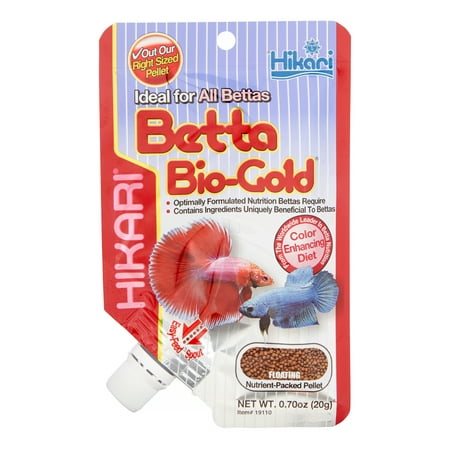 Hikari Betta Bio-Gold Baby Pellet Fish Food, 0.7