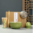thumbnail image 1 of Premium Matcha Tea Set with Ceramic Bowl, Bamboo Whisk, And Holder, Matcha Making Kit for Traditional Japanese Tea, Easy to Use with Spout Design for Pouring, Perfect Froth Every , Matcha Tea Set, 1 of 6