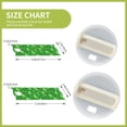 thumbnail image 3 of Kdxio St Patrick's Day2 Name Plate Compatible Stanley Cups Name Tag Acrylic Nameplate Tumbler Lid Topper for Cup Accessories, 3 of 9