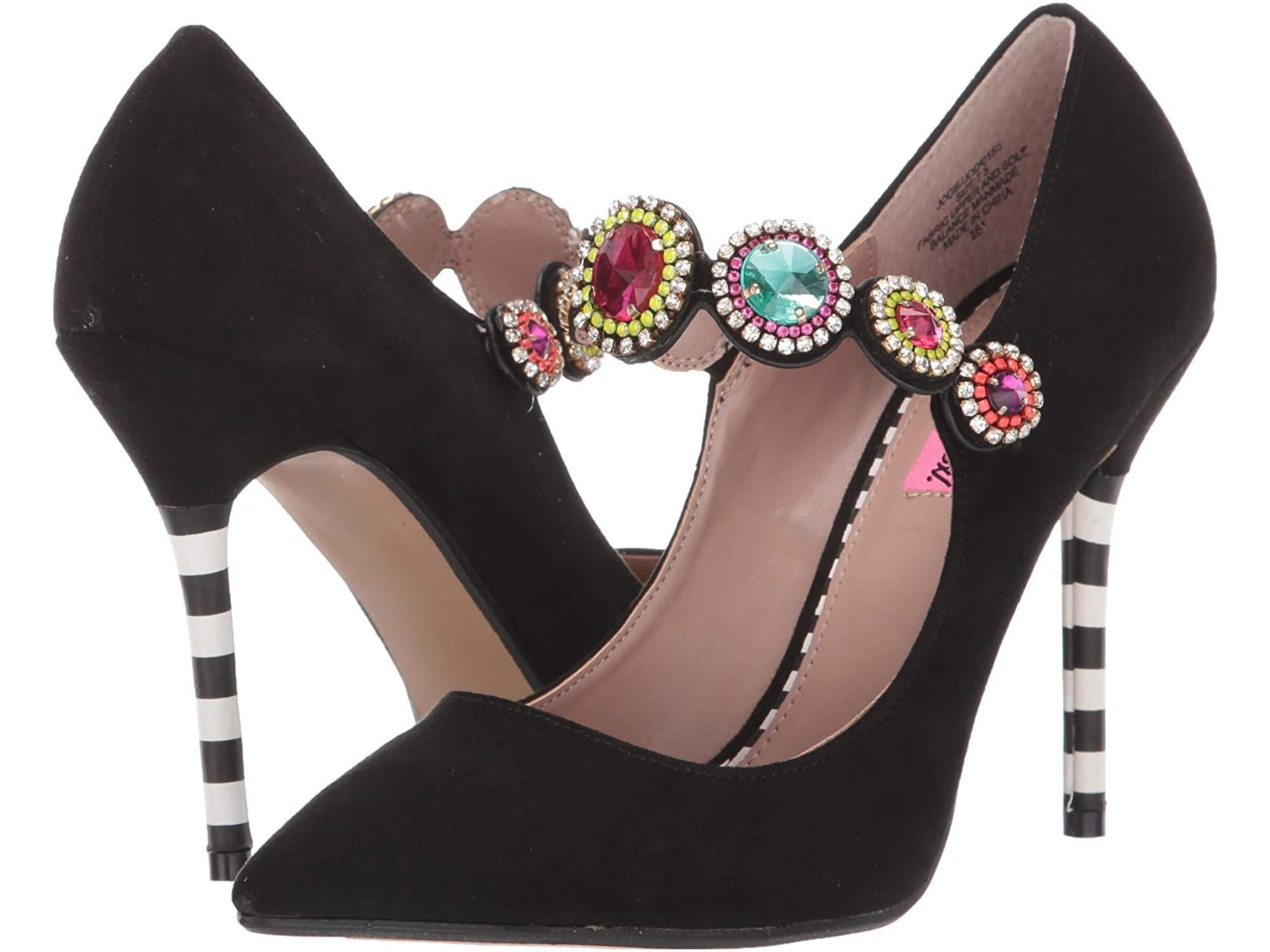 Betsey Johnson Women's Jodie Pump, Black, Size 9.0 - Walmart.com