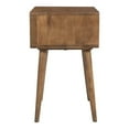 thumbnail image 5 of Pemberly Row Modern Solid Wood One-Drawer Nightstand in Walnut, 5 of 5