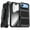 Black, variant on Apple iPhone 17 Air Defender Rugged Case, Blue
