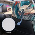 thumbnail image 4 of Uorisanigo Car Seat Cover Protector Easy to Install Red Hibiscus Turtle Bucket Towel Seat Covers Universal Fit for Most Cars Women Men Auto Accessories Protectors Decor, 4 of 8
