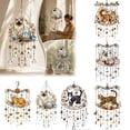 thumbnail image 7 of Stained Glass Cat Wind Chime, Bohemian Acrylic Suncatcher Wind Chime, Garden Chimes Window Light Catcher for Garden Porch Patio Balcony Tree Yard (1PC, F), 7 of 7
