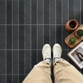 thumbnail image 2 of 10Pcs Minimalist Striped Peel and Stick Floor Tiles, 12x12 Covers 10 Sq. Ft. Self-Adhesive DIY Vinyl Flooring, Removable Waterproof Floor Stickers for Bathroom, Kitchen, Wall, Bedroom & Home Decor, 2 of 8