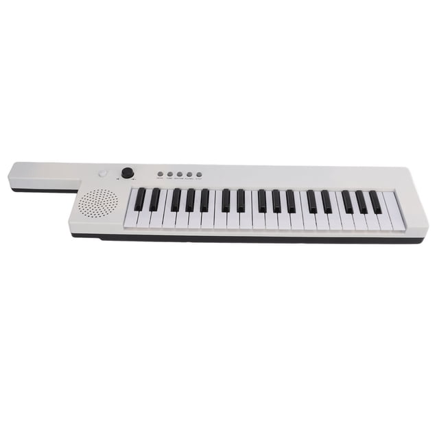 Keyboard Piano For Kids, 37 Key Electronic Keyboard With Microphone Function, Mini Guitar Keyboard With 4 Tones, 10 Demo Songs