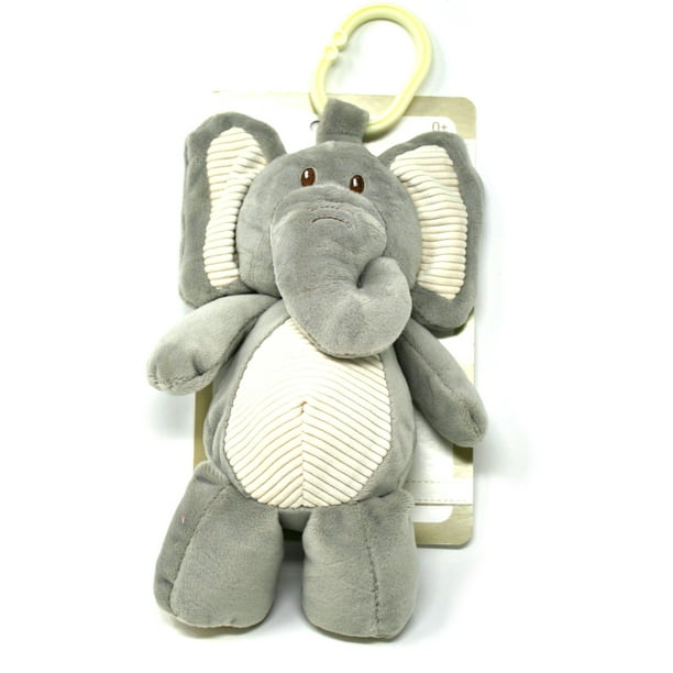 plush elephant rattle