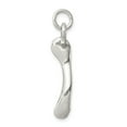 thumbnail image 2 of Sterling Silver Antiqued Wish Bone Charm, 2 of 3