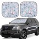 thumbnail image 1 of Balery Blue Butterfly Parasol para parabrisas de coche de 2 piezas | Parasol plegable para parabrisas delantero de coche para la mayoría de sedanes-Medium, 1 of 6