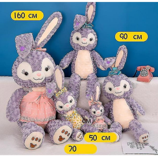 Muñeca de peluche con dibujos animados de Star Dew, Stella Rabbit, 50/70/90 cm, color puro