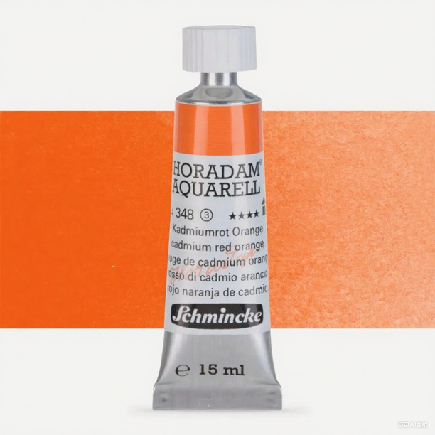 Schmincke - Set de Acuarelas HORADAM AQUARELL | Tubos de 15 ml, Pinturas para Artistas, Aficionados y Estudiantes, Materiales de Arte, Serie 348