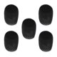 thumbnail image 4 of El Parabrisas Del Micrófono De 5 Piezas Cubre El Parabrisas De cubierta De De La Esponja Del Micrófono Los 5.5cm kusrkot Cubiertas del parabrisas del micrófono, 4 of 4