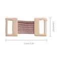 thumbnail image 5 of ROCKROK 10PC/Bag White Coffee Replacement Elastic Bandage Wrap Stretch Clips Fixation, 5 of 12