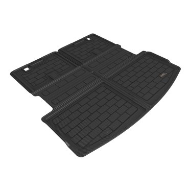 Custom Fit Rear Cargo Tray Mat For Ford Explorer 2011-2019 - Waterproof Black