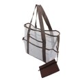 thumbnail image 3 of Mesh Beach Tool Handbag, Mesh Beach Bag Oxford Cloth Safe Wide Mouth Large Capacity  For Vacation, 3 of 8