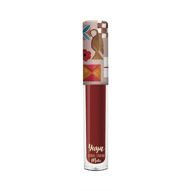Labial Mate Yuya Original varios Tonos Republic Cosmetics. naranja oscuro