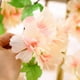 thumbnail image 4 of Champagne-2pcs x 235cm Flores de cerezo artificiales Cuerda Guirnalda Hoja de vid Cobertura Casa Cobertura Jardín Cobertura Boda Navidad Decoración, 4 of 4
