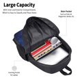 thumbnail image 3 of Balery Starry Sky Turtle Mochila para hombre y mujer - Tela Oxford 600D resistente - Gran capacidad, resistente al agua, ideal para la escuela, viajes y senderismo, 3 of 6