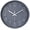 Gray, variant on Wall Clock 12 Inch Non-Ticking Silent Battery Operated Round Wall Clock Modern Elegant Simple Style Clock for Home Office Kitchen Bedroom Living Room