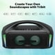 thumbnail image 4 of Altavoz portátil Tribit StormBox Blast: sonido estéreo fuerte de 90 W con XBass, altavoz Bluetooth resistente al agua IPX7 con luz LED, PowerBank, Bluetooth 5.3 y TWS, ecualizador personalizado, tiemp, 4 of 5