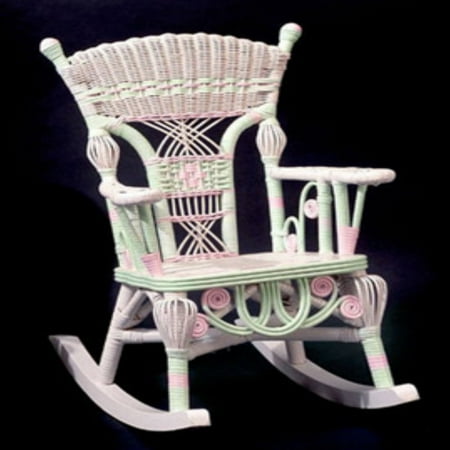 Childs Wicker Rocker - Millie Wicker Child Rocking Chair