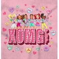 XOMG POP Animated Candy Heart Song Womens T Shirt Ladies Tee