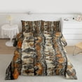 thumbnail image 2 of Feelyou Tree Plant Queen Comforter Set, Countryside Branches Men Bedding Set, 3pcs, 2 of 8