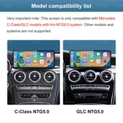 AUTOABC 12.3 Wireless CarPlay & Android Auto Screen for Mercedes NTG 5.0 (GLA, CLA, GLC)