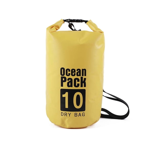 Mochila impermeable multifuncional Naiovety para exteriores 2L color Amarillo