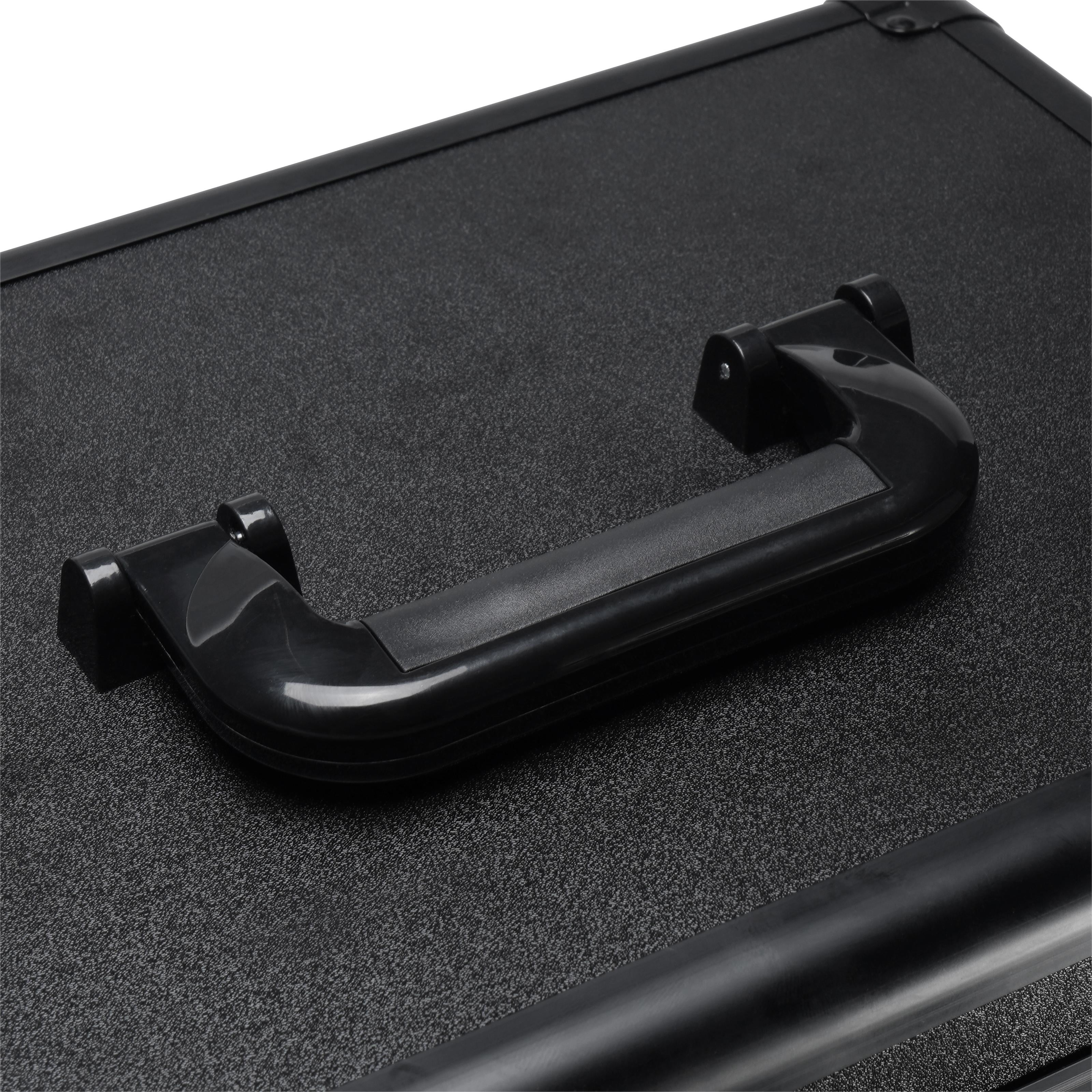 4 in 1 Draw-bar Interchangeable Aluminum Rolling Makeup Case