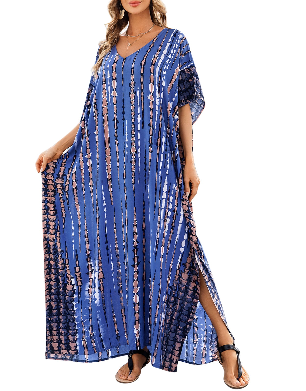 Alsol Lamesa Women's Swimsuit Cover Up Tiedye Beach Cover Ups Beach