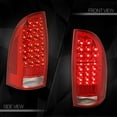 thumbnail image 6 of DNA Motoring For 05-15 Toyota Tacoma Full LED Red Tail light Brake Parking Lamps Pair, 6 of 10