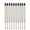 10 PCS Black, variant on 5/10/20Pcs Ballpoint Pen Refill For Parker Pens Medium Point L:3.9 In Black Blue Red Ink Rods G2 Metal Refill Writing Stationery 20 PCS Blue