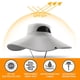 thumbnail image 3 of Sombrero de pescador de 60 cm de circunferencia, de secado rápido, para exteriores, con protección solar ultravioleta, transpirable, 3 of 6