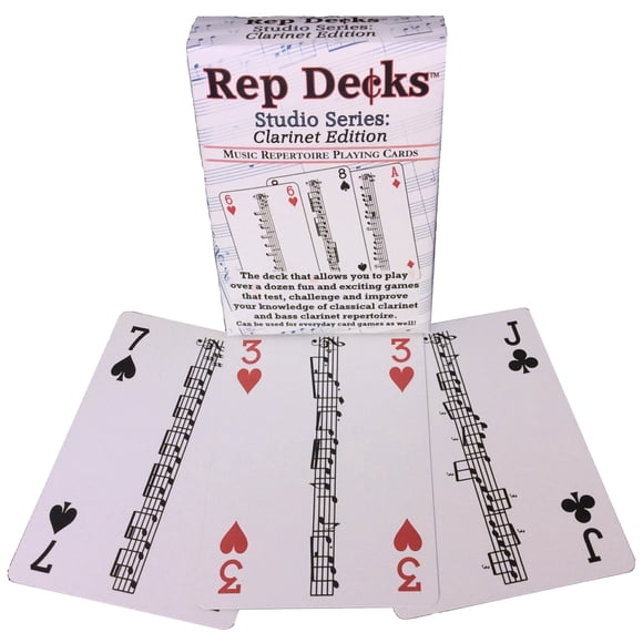 Baraja de Cartas Rep Decks Serie Studio Edición Clarinete