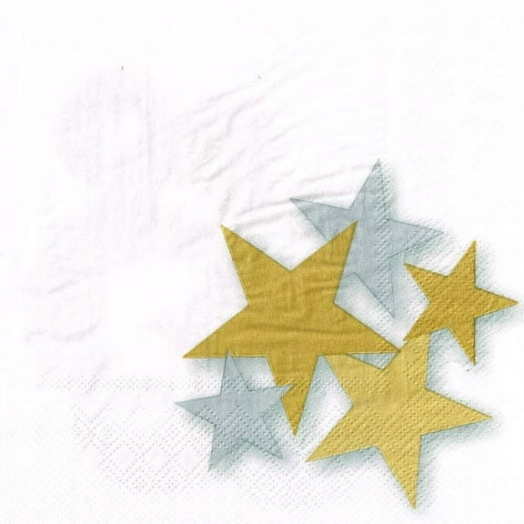 Ramadan Eid al-Fitr 'Moon and Stars' Lunch Napkins (20ct)