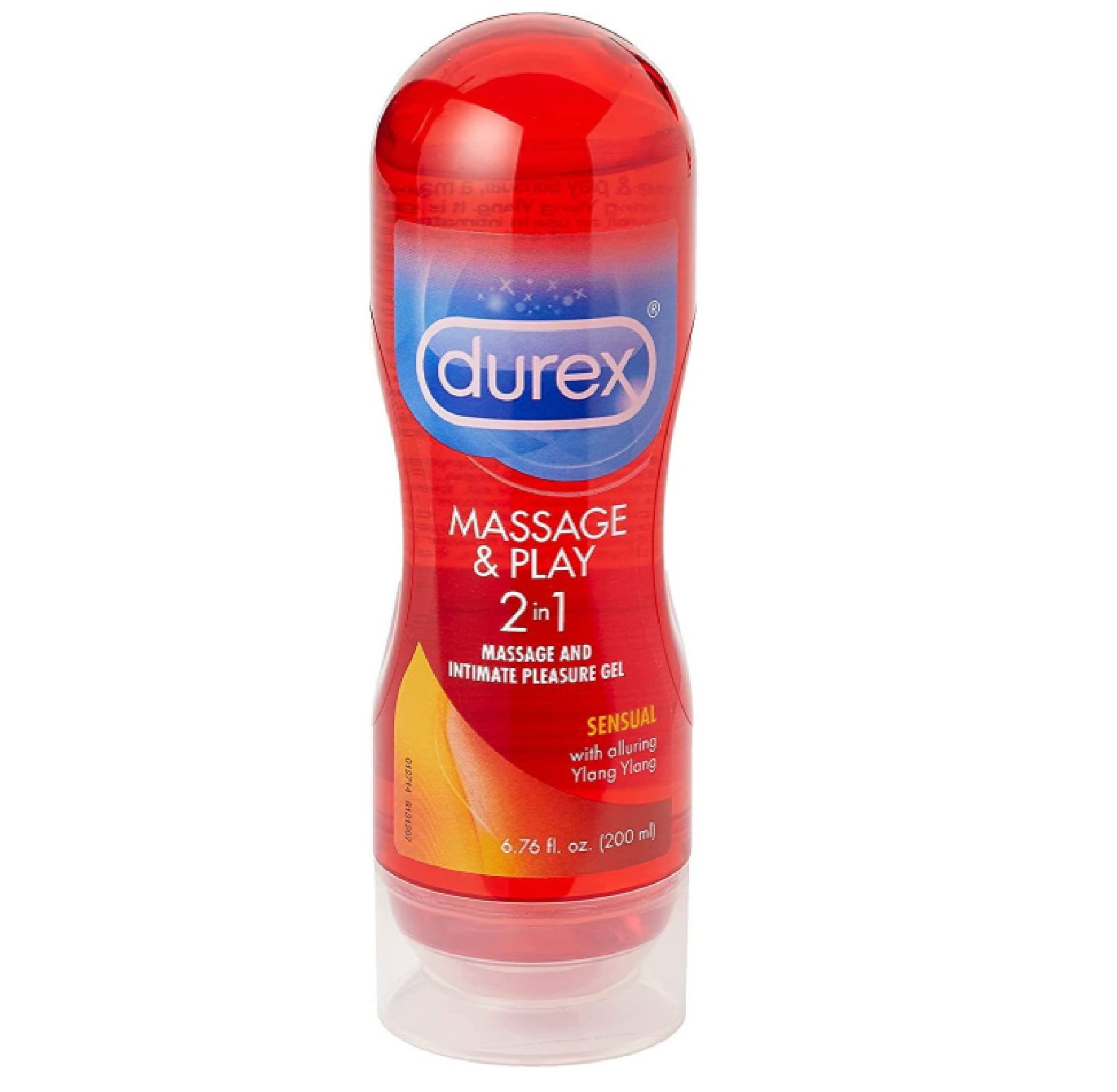 Durex Massage and Play 2 in 1 Massage and Intimate Pleasure Gel, Sensual with Alluring Ylang