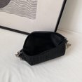 thumbnail image 3 of Bolso cruzados para mujer, con cadena de diamantes de imitación, sobre suave con cremallera, monedero para mujer, 3 of 6