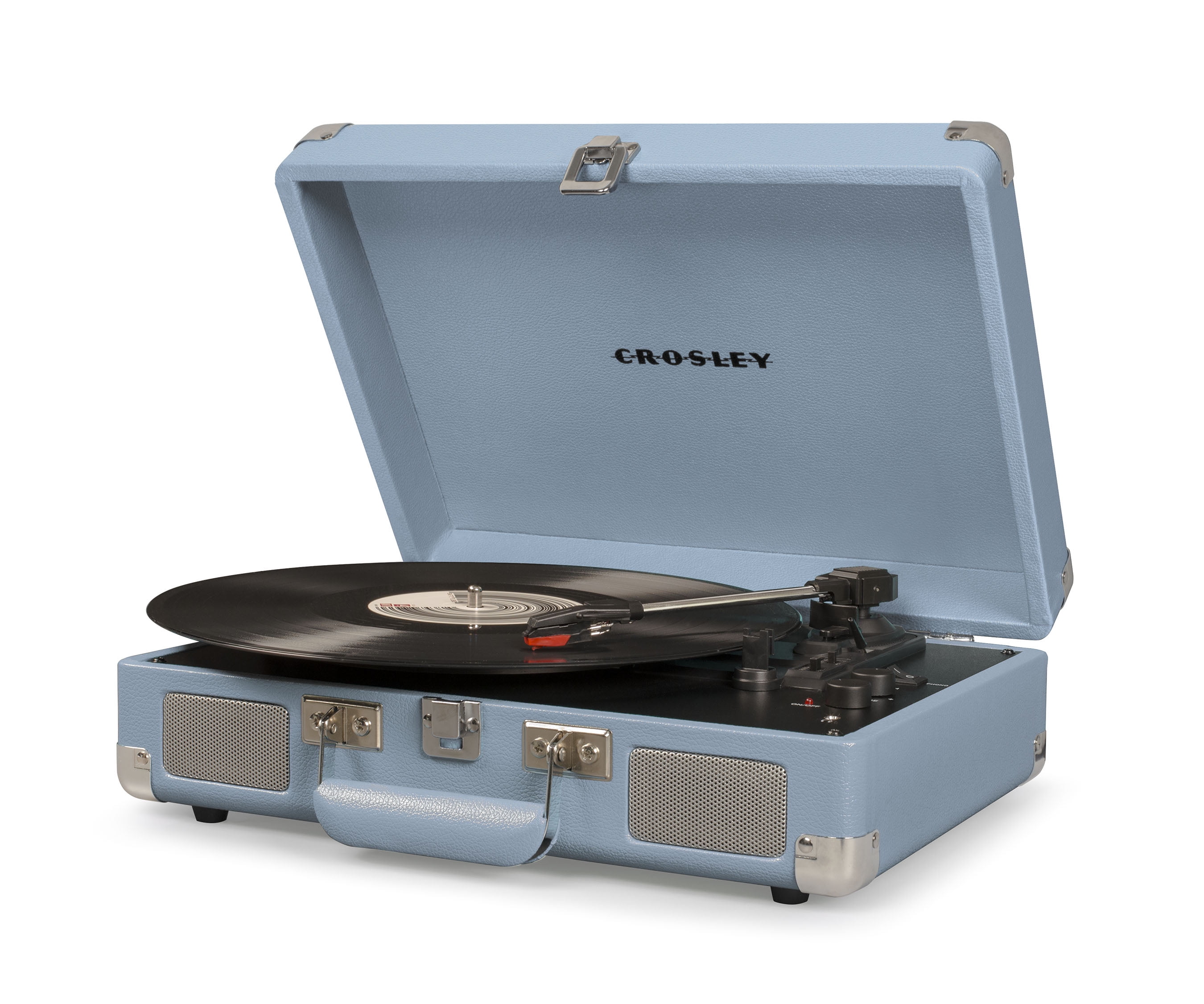 Crosley Cruiser Deluxe Vintage Suitcase Style Turntable with