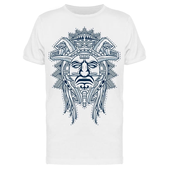 Mask Of The Gods T-Shirt Men -Image by Shutterstock, Male 3X-Large