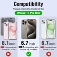 thumbnail image 2 of Funda Nillkin para iPhone 15 Pro Max con Cubierta para Cámara Morada, 2 of 7