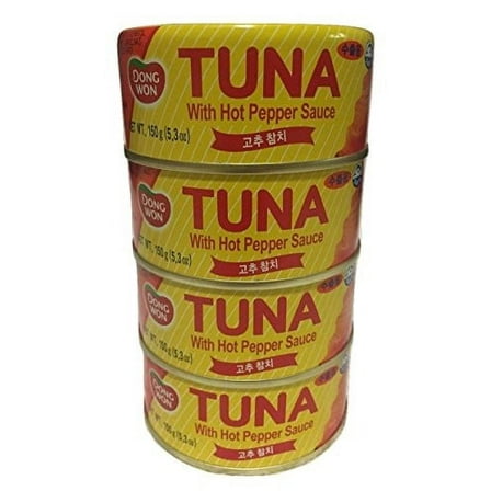 Dongwon Tuna, Hot Pepper, 5.35 Oz