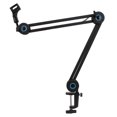 thumbnail image 1 of Bras de Microphone, Bras de Microphone Support de Bureau Compatibilité Universelle Amortissement à Ressort pour Diffusion en Direct, 1 of 7