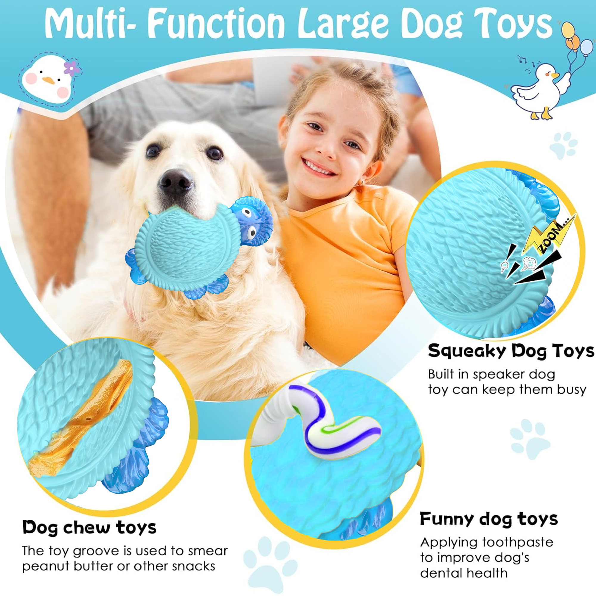 Pet Deluxe Tough Dog Chew Toy for Aggressive Chewers photo 6